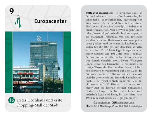 Berlin-Spiel - Erstes Hochhaus und erste Shopping-Mall der Stadt