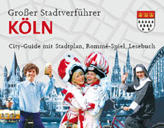 Köln-Spiel Großer Stadtverführer mit vier Touren zu 110 Sehenswürdigkeiten